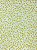Tricoline Raminhos com Glitter Dourado Fundo Off-White ( 0,50 m x 1,40 m ) - Imagem 2
