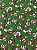 Tricoline Papai Noel Pequenino Fundo Verde ( 0,50 m x 1,40 m ) - Imagem 3