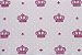 Tricoline Coroa Pequena Rosa ( 0,50 m x 1,40 m ) - Imagem 1