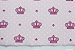 Tricoline Coroa Pequena Rosa ( 0,50 m x 1,40 m ) - Imagem 3