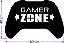 Quadro Gamer Zone Decorativo Vazado Modelo 60x40cm - Imagem 2