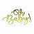 Placa Decoração Aniversário Oh Baby Dourado Painel 60x40cm - Imagem 1