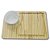 Tábuas Pinus para Hambúrguer com Ramekim 210ML - 33x26cm - Imagem 1