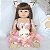 Boneca Bebê Reborn Silicone Gatinha - Imagem 1