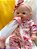 Mini Bebê Reborn de Silicone Solido Gemeas - Imagem 3