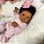 Bebê Reborn Realista Recém Nascida Afro Clarisse - Imagem 2