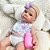 Bebê Reborn Silicone Solido Menina Rita - Imagem 5
