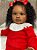 Boneca Toddler Reborn Afro Mirela 60 cm - Imagem 6