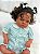 Bebê Reborn Menina Morena Afro Karine - Imagem 4