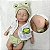 Bebê Reborn de Silicone Solido Laura ou Mateus - Imagem 2