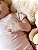 Bebê Reborn Cecilia de Olhos Fechados Menina Recém-nascida Realista - Imagem 6
