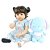 Boneca Bebê Reborn Ana Maria Silicone - Imagem 5