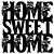 Aplique de Parede Home Sweet Home - Lar doce Lar Em Madeira - Imagem 1