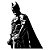 Aplique de Parede Geek Batman DC Em Madeira - Imagem 1
