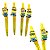 CANETA ESFEROGRÁFICA MINIONS - 4 PEÇAS - Imagem 1