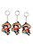 6 CHAVEIROS LUFFY - Imagem 1
