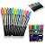 CONJUNTO CANETA GEL NEON COLORS 12 CORES - MODELOS DIVERSOS - Imagem 1