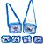 BOLSA CRISTAL PLASTICA STITCH - UNIDADE - Imagem 1