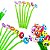CANETA GEL PANDA FLOR FLEXIVEL - Imagem 1
