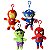CHAVEIRO QUARTETO DE HEROIS PELUCIA - 4 PEÇAS - Imagem 1