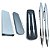 KIT CANETA E LAPISEIRA METAL LUXO COM CAIXINHA CASE - Imagem 2