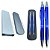 KIT CANETA E LAPISEIRA METAL LUXO COM CAIXINHA CASE - Imagem 6