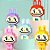 MINI LEGO BRICKS LABUBU - CORES DIVERSAS - Imagem 1