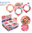 Borracha em Pulseira Beads Holic Charm – Com Pingente – UNIDADE - Imagem 1