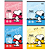 Caderno colado PAPEL CARTA SNOOPY 50F - UNIDADE - Imagem 1
