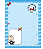 Caderno colado PAPEL CARTA SNOOPY 50F - UNIDADE - Imagem 3
