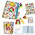 KIT CADERNO PRESENTE ARCO IRIS - Imagem 1