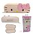 ESTOJO SILICONE HELLO KITTY ROSA CANDY-UNIDADE - Imagem 1