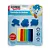 Massinha de Modelar c/ Molde Sonic - Blister c/ 80g 8 und + 3 Moldes - Imagem 1