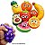 SQUISHY FRUTAS ROSTINHO - UN - MODELOS DIVERSOS - Imagem 1