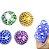 SQUISHY REDINHA ORBIS GLITTER- UNIDADE - Imagem 1