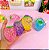 MORANGO GLITTER SQUISHY TIPO NEDOOH - CORES DIVERSAS - Imagem 1