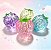 MORANGO GLITTER SQUISHY TIPO NEDOOH - CORES DIVERSAS - Imagem 2
