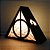 Luminária Harry Potter – Relíquias da Morte - Imagem 1
