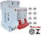 Disjuntor Bipolar Duplo 2 Polos 10A até 63A - Imagem 1