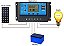 Controlador De Carga Solar 30a 12e24v Pwm C/ Lcd Usb - Imagem 1