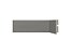 Rodapé 451 cinza titanium de poliestireno com 70mm de altura Santa Luzia - Preço da barra com 2,40 ml - Imagem 1