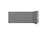 Rodapé 454 cinza titanium de poliestireno com 10 cm de altura Santa Luzia - Preço da barra com 2,40 ml - Imagem 1