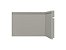 Rodapé 518 cinza glacial de poliestireno com 15 cm de altura Santa Luzia - Preço da barra com 2,40 m - Imagem 1