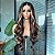 LACE FRONT KAMILLA CASTANHO ESCURO COM MECHAS 13 x 4 - Imagem 1
