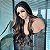 LACE FRONT KAMILLA CASTANHO ESCURO COM MECHAS 13 x 4 - Imagem 3
