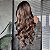 LACE FRONT KAMILLA CASTANHO ESCURO COM MECHAS 13 x 4 - Imagem 5
