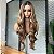 LACE FRONT KAMILLA LOIRO MEL COM MECHAS DOURADAS 13 x 4 - Imagem 1