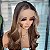 LACE FRONT JADE CASTANHO COM MECHAS 13 x 4 HD - Imagem 3