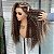 LACE FRONT IZA HD  CASTANHO ESCURO COM MECHAS - Imagem 3