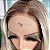 LACE FRONT KÁTIA PLATINADA COM MECHAS E RAIZ 13 X 4 - Imagem 5